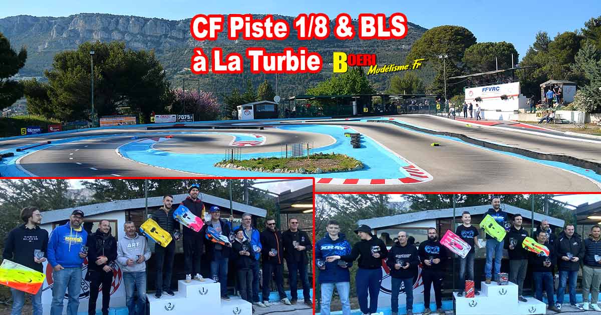 cf piste 1/8eme thermique 4x4 à La Turbie les 9 et 10 mars 2024 gagnée par Thomas Eytard et Yorrick Gulling