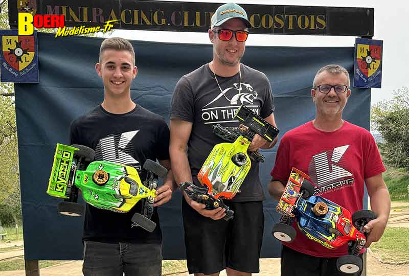 course voitures rc TT 1/8 thermique et électrique à Lacoste club aspomola le 7 avril 2024