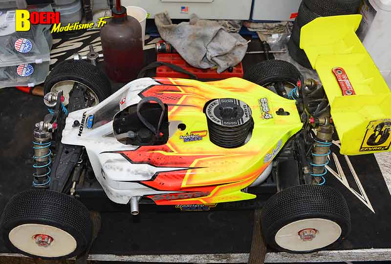 course voitures rc TT 1/8 thermique et électrique à Lacoste club aspomola le 7 avril 2024