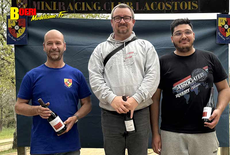 course voitures rc TT 1/8 thermique et électrique à Lacoste club aspomola le 7 avril 2024