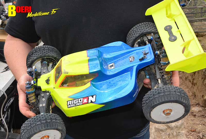 course voitures rc TT 1/8 thermique et électrique à Lacoste club aspomola le 7 avril 2024