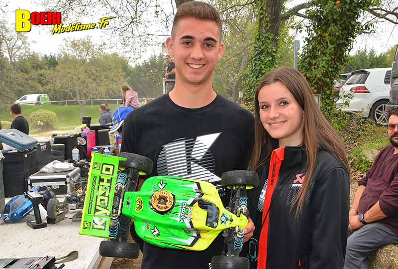 course voitures rc TT 1/8 thermique et électrique à Lacoste club aspomola le 7 avril 2024