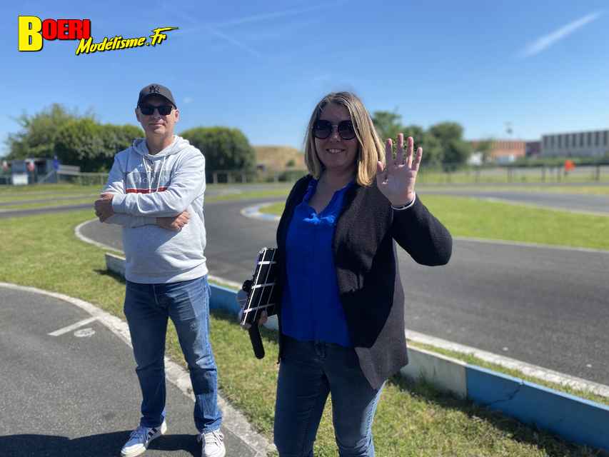 cf piste 1/8eme thermique 4x4 à Aulnay club rsma93 les 11 et 12 mai 2024 gagnée par Maxime Ripoll 