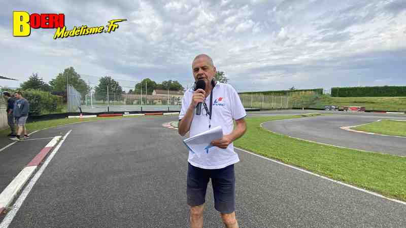 cf piste 1/8eme thermique 4x4 à Beaumont Monteux club bmvrc les 8 et 9 juin 2024 