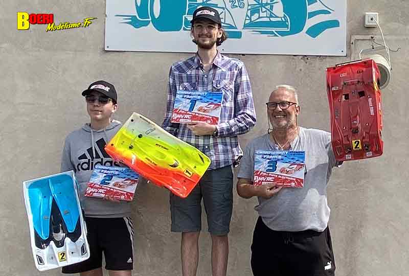 cf piste 1/8eme thermique 4x4 à Beaumont Monteux club bmvrc les 8 et 9 juin 2024 