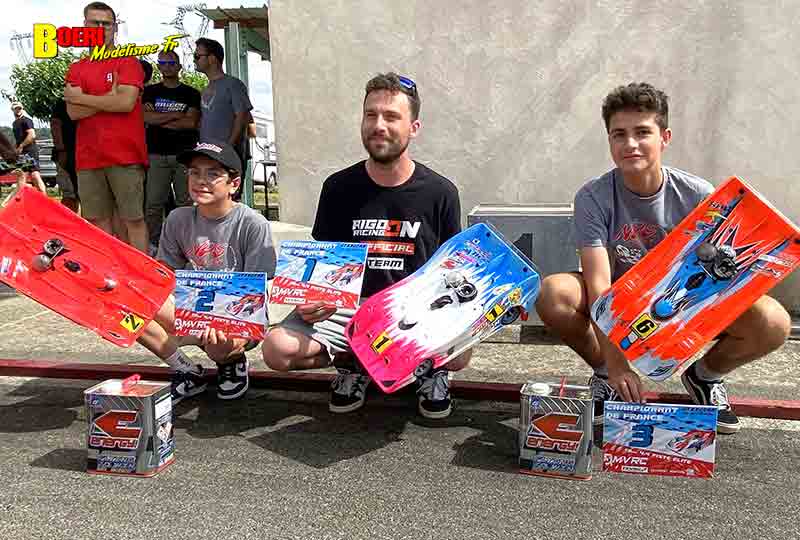 cf piste 1/8eme thermique 4x4 à Beaumont Monteux club bmvrc les 8 et 9 juin 2024 