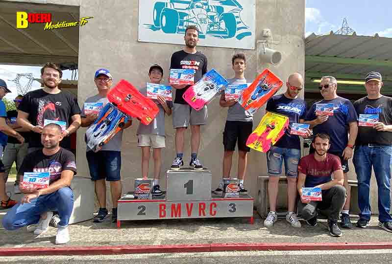 cf piste 1/8eme thermique 4x4 à Beaumont Monteux club bmvrc les 8 et 9 juin 2024 