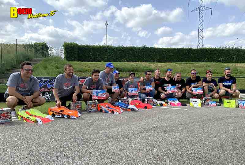 cf piste 1/8eme thermique 4x4 à Beaumont Monteux club bmvrc les 8 et 9 juin 2024 