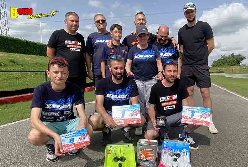 cf piste 1/8eme thermique 4x4 à Beaumont Monteux club bmvrc les 8 et 9 juin 2024 