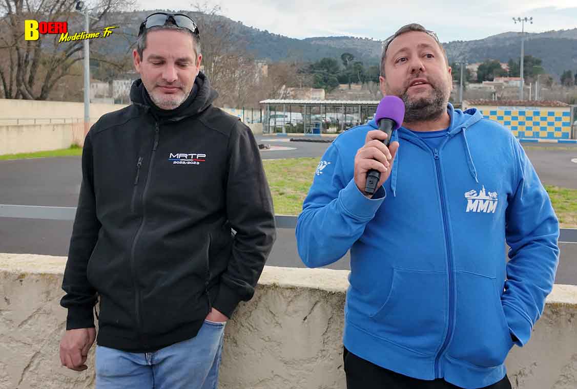 challenge mini racing tour de provence à marseille club mmm 16 fevrier 2025 avec mathieu taravel 