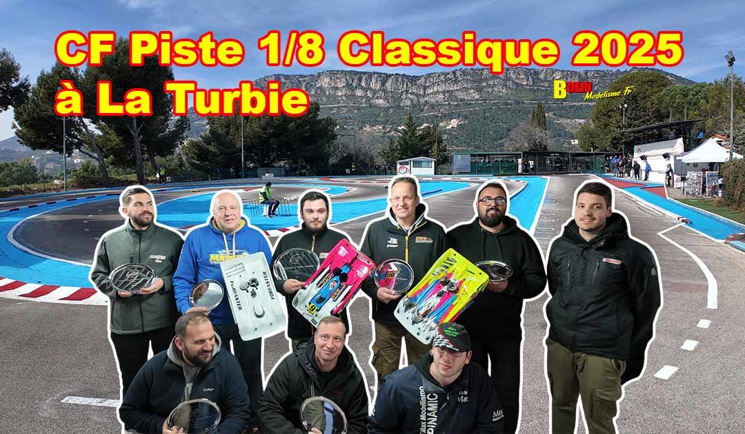 2025 CF Piste 1/8 Classique et Brushless La Turbie TRC