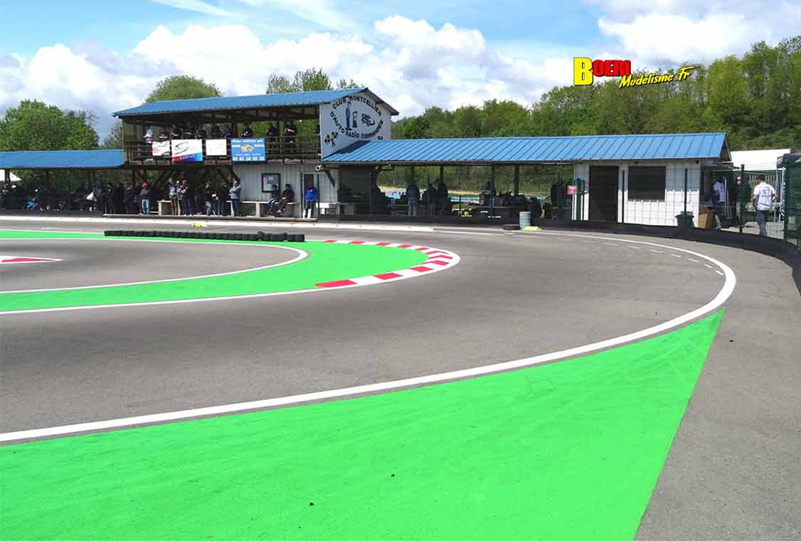 cf piste 1/5 thermique et électrique à Montceau les Mines cmarc 26 et 27 avril 2025 