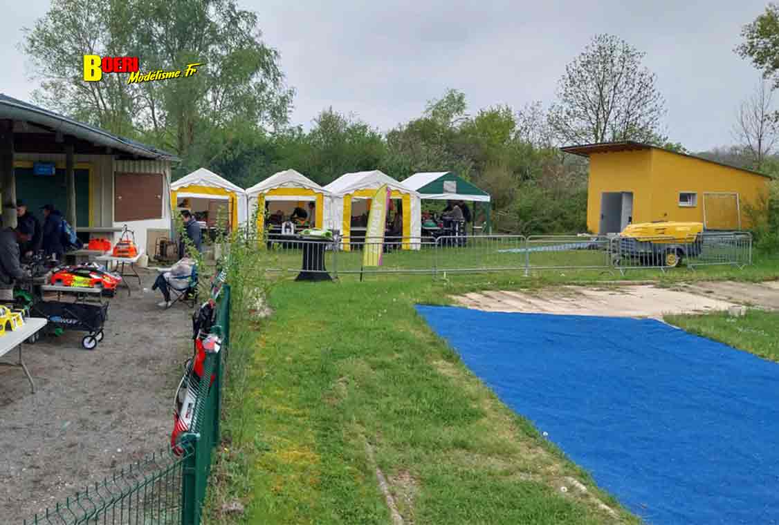 cf piste 1/5 thermique et électrique à Montceau les Mines cmarc 26 et 27 avril 2025 