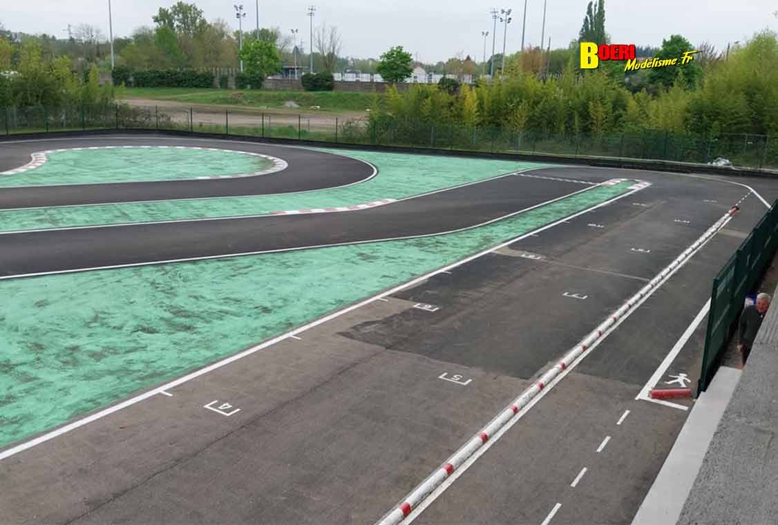 cf piste 1/5 thermique et électrique à Montceau les Mines cmarc 26 et 27 avril 2025