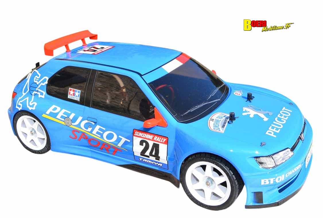voiture télécommandée Tamiya Peugeot 306 Maxi 1/10 électrique référence 58746