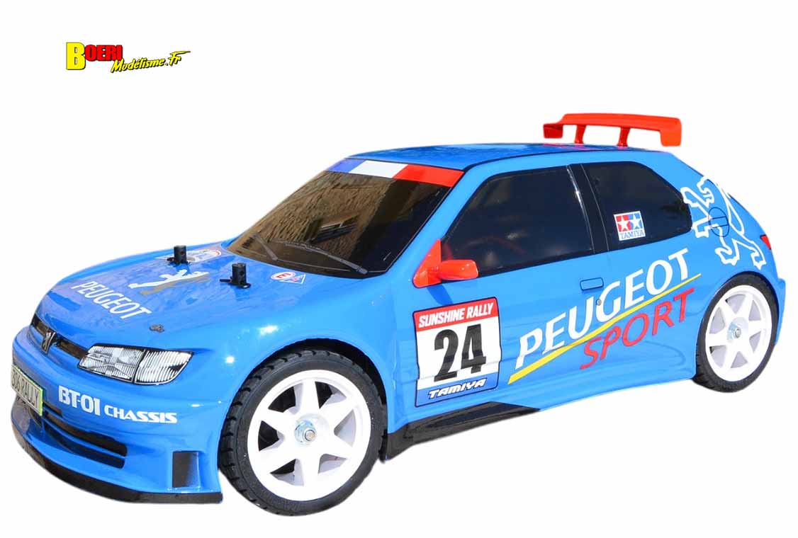 voiture télécommandée Tamiya Peugeot 306 Maxi 1/10 électrique référence 58746