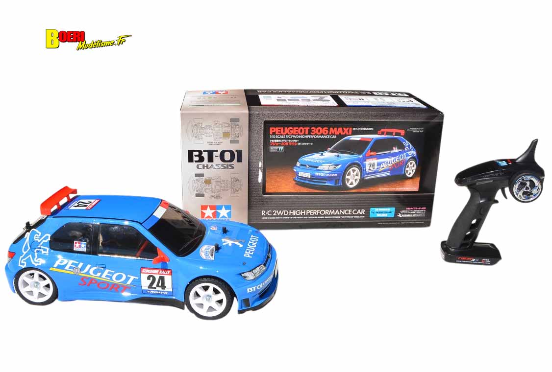 voiture télécommandée Tamiya Peugeot 306 Maxi 1/10 électrique référence 58746