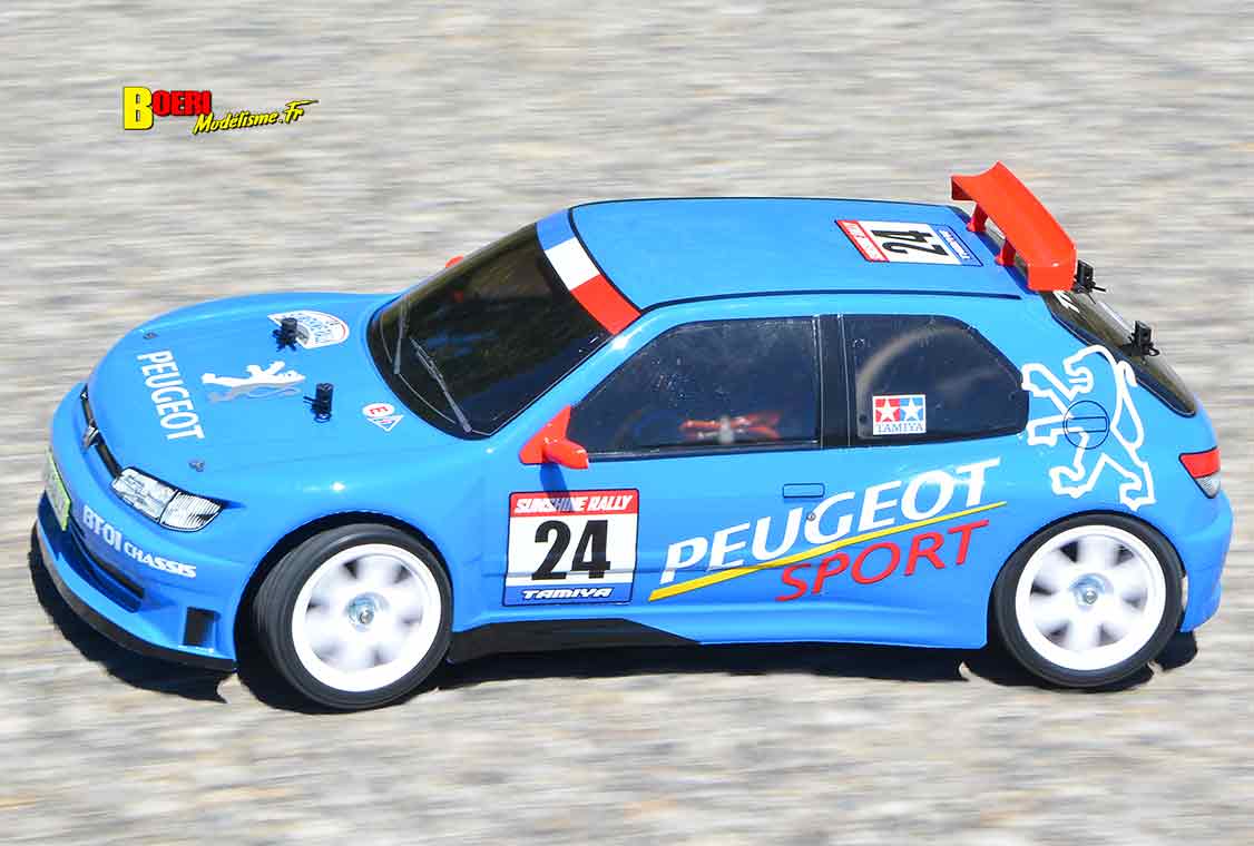 voiture télécommandée Tamiya Peugeot 306 Maxi 1/10 électrique référence 58746