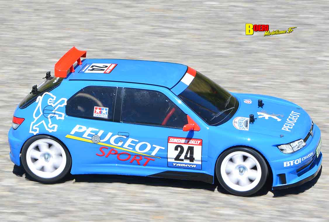 voiture télécommandée Tamiya Peugeot 306 Maxi 1/10 électrique référence 58746