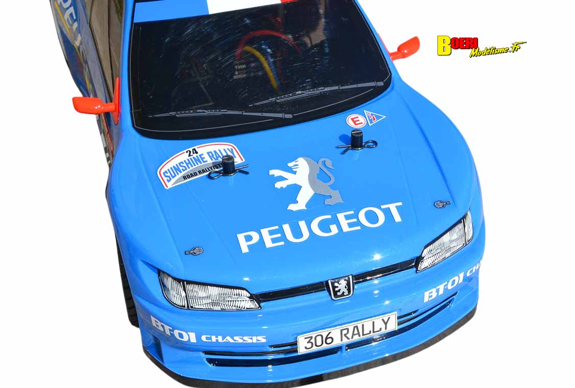 voiture télécommandée Tamiya Peugeot 306 Maxi 1/10 électrique référence 58746