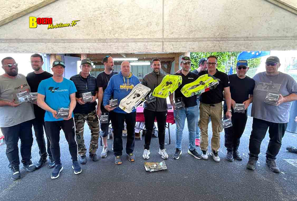 3eme cf piste 1/8 classique à Aulnay circuit carole club RSMA93 les 10 et 11 mai 2025