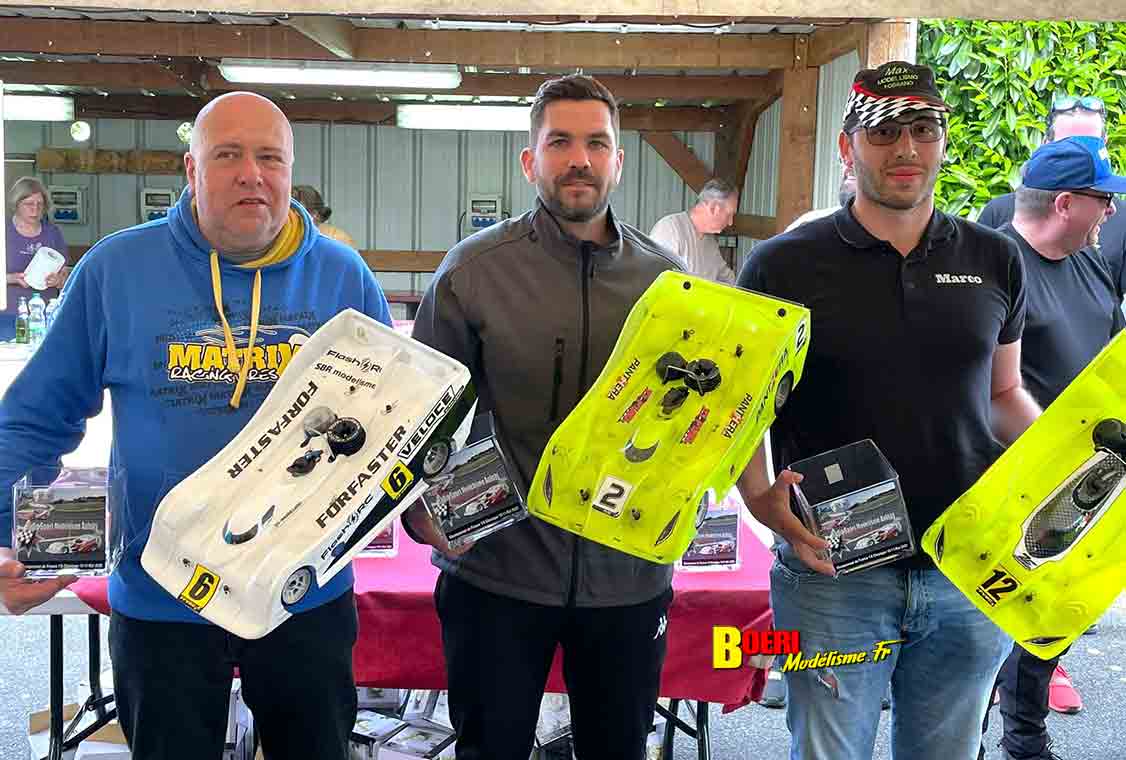 3eme cf piste 1/8 classique à Aulnay circuit carole club RSMA93 les 10 et 11 mai 2025