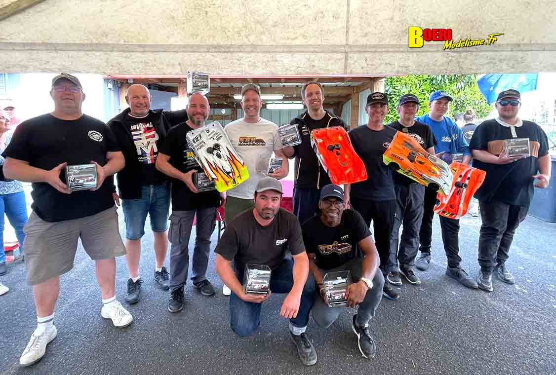 3eme cf piste 1/8 classique à Aulnay circuit carole club RSMA93 les 10 et 11 mai 2025