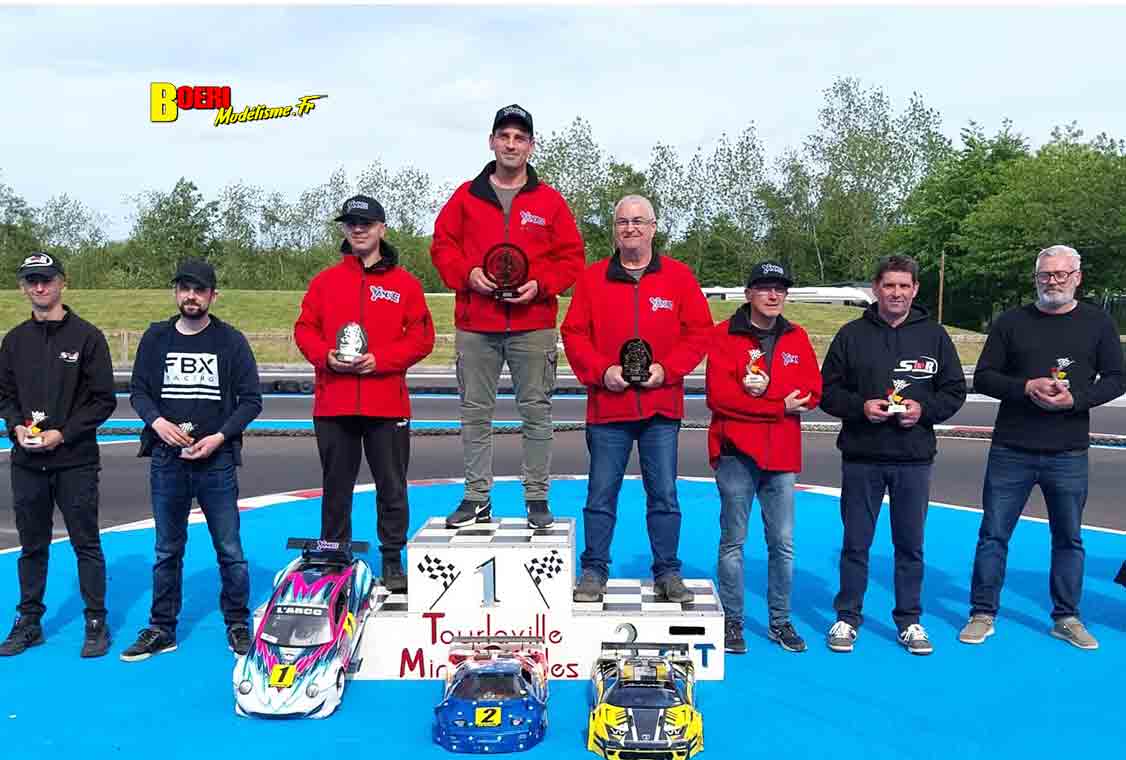 cf piste 1/5 thermique et électrique à Tourlaville tmb 24 et 25 mai 2025 