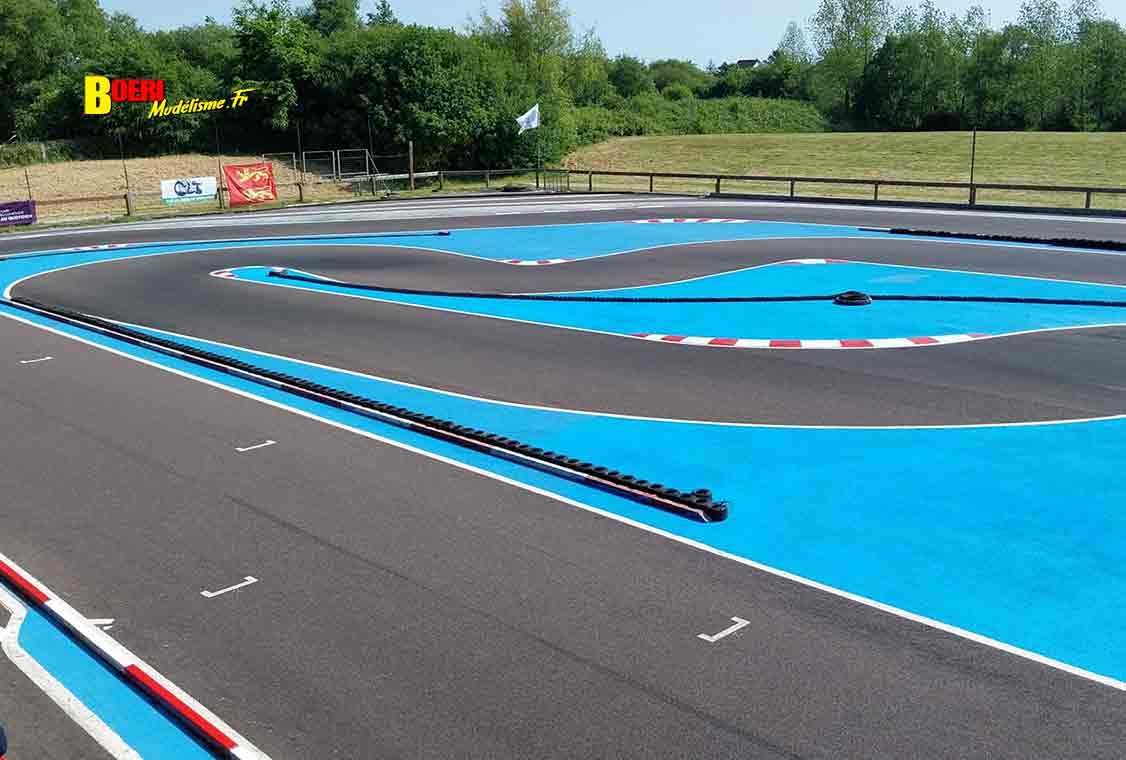 cf piste 1/5 thermique et électrique à Tourlaville tmb 24 et 25 mai 2025 
