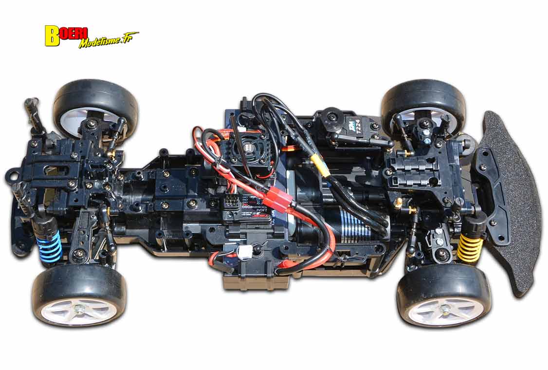 on upgrade la Tamiya Peugeot 306 Maxi 1/10 électrique référence 58746