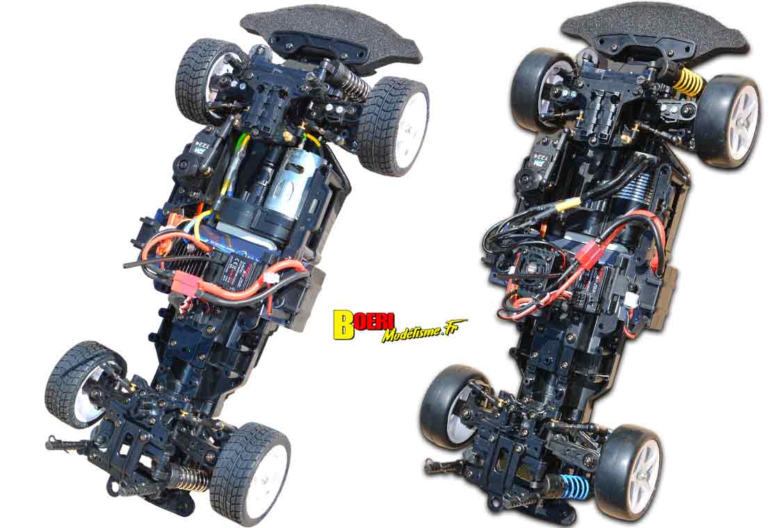 on upgrade la Tamiya Peugeot 306 Maxi 1/10 électrique référence 58746
