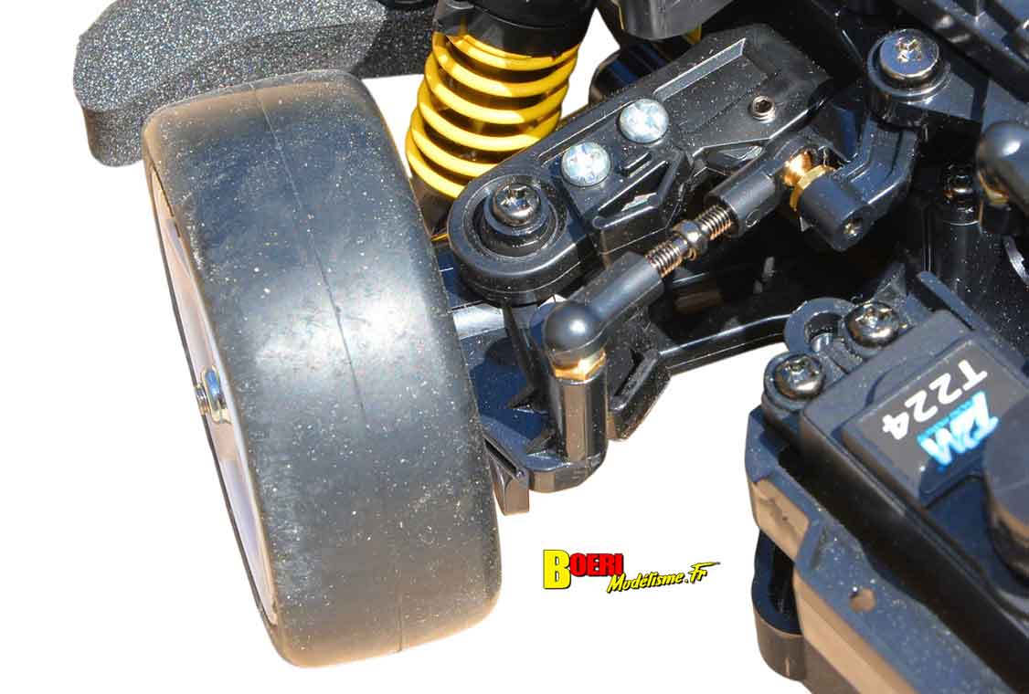 on upgrade la Tamiya Peugeot 306 Maxi 1/10 électrique référence 58746