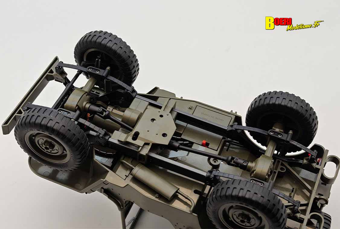 Mhdpro Jeep Willys radiocommandée rtr électrique à l’échelle 1/10 réf : Z86200