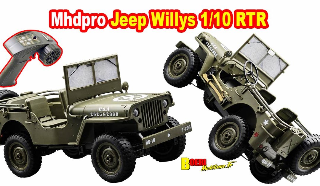 Mhdpro Jeep Willys 1/10 RTR