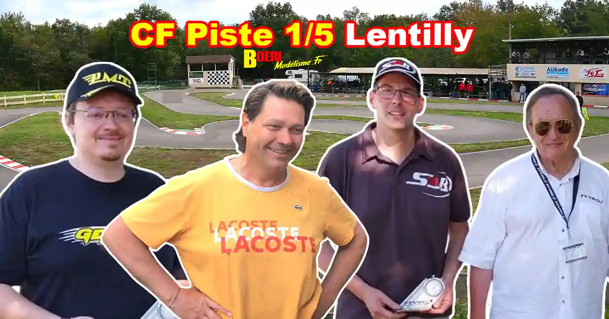 4ème cf piste 1/5 élite national f1 ff et sport proto à lentilly club rccl les 28 et 29 juin 2025 