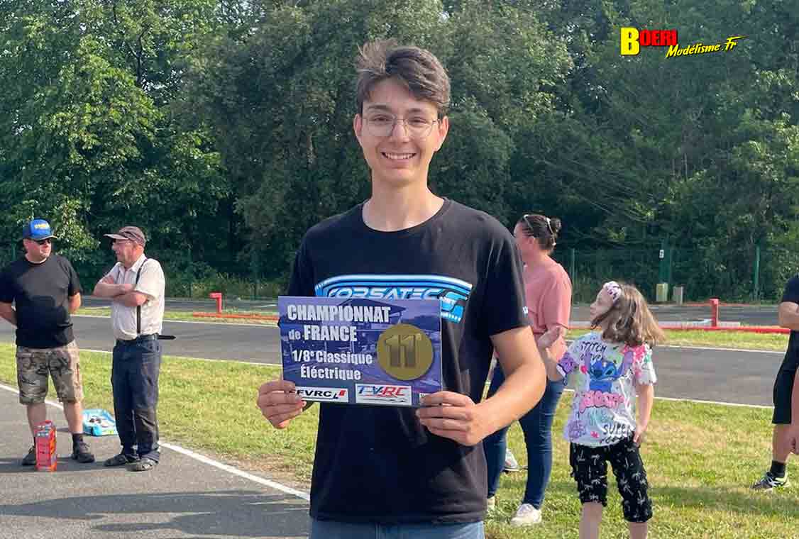 cf piste 1/8 Classique à Tournefeuille club tvrc les 7 et 8 juin 2025 