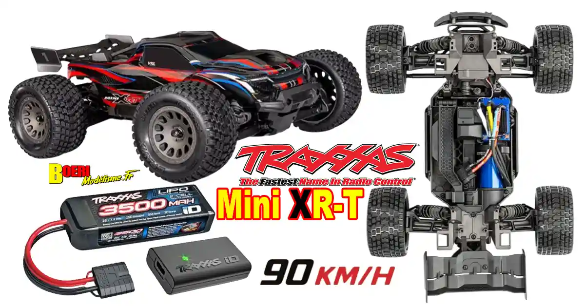 voiture rc de modélisme traxxas mini xrt 3s 4wd rc diffusion référence 108076-1