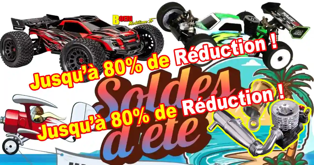 soldes d’été chez rc team avec des réductions pouvant aller jusqu’à -80% !