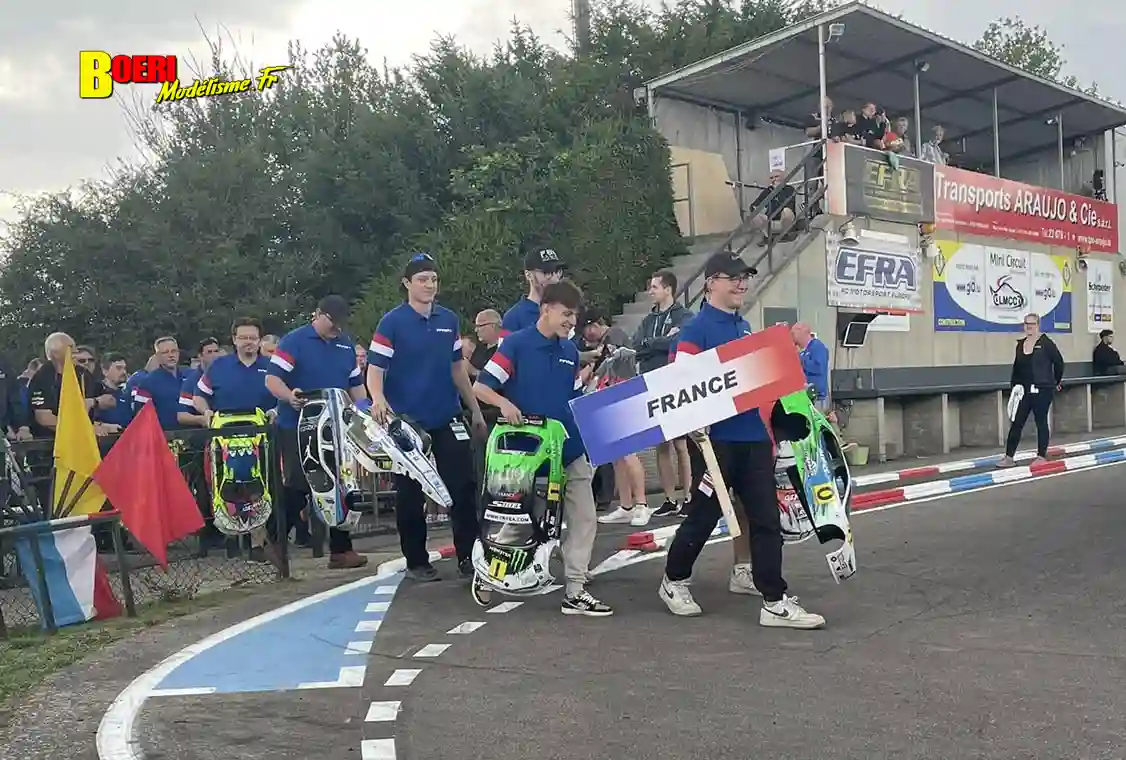 efra championnat d’Europe piste 1/5 TC et F1 2025 à Luxembourg lmcc du 28 juillet au 02 août 2025 
