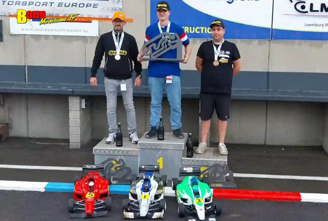 efra championnat d’Europe piste 1/5 TC et F1 2025 à Luxembourg lmcc du 28 juillet au 02 août 2025 