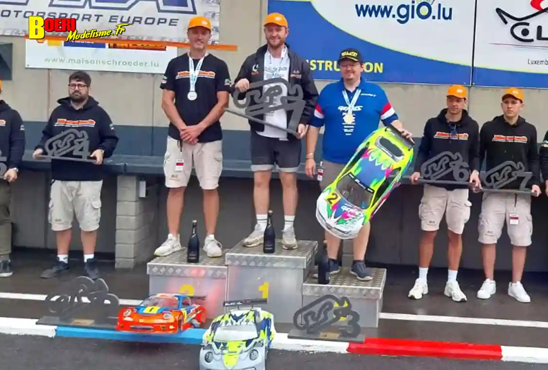 efra championnat d’Europe piste 1/5 TC et F1 2025 à Luxembourg lmcc du 28 juillet au 02 août 2025 