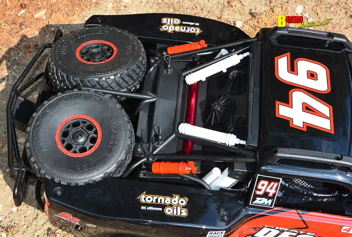 voiture rc t2m pirate desert 1/7 6S short course électrique rtr référence T4994