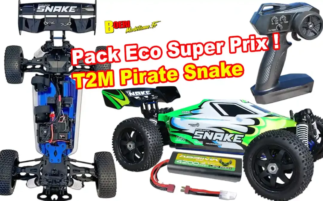 Pack Eco T2M Pirate Snake RTR T4969B