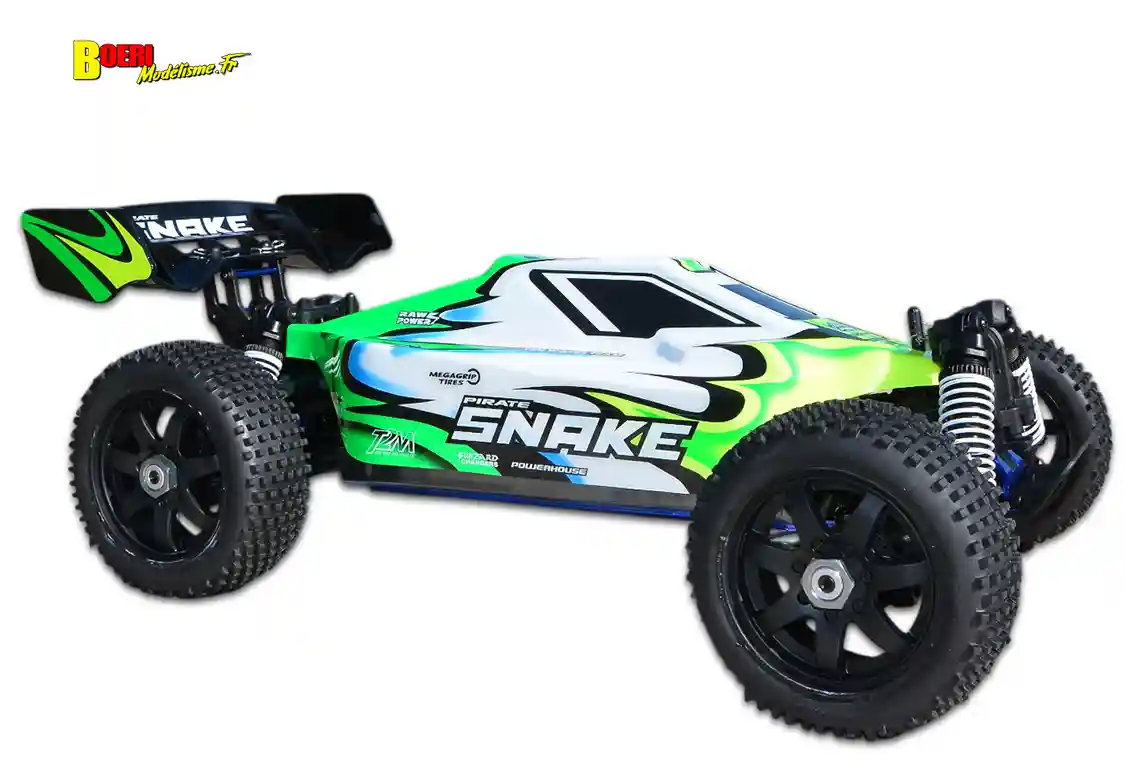 Buggy RC T2M Pirate Snake 1/10 réf T4969B électrique 4x4 RTR XL 