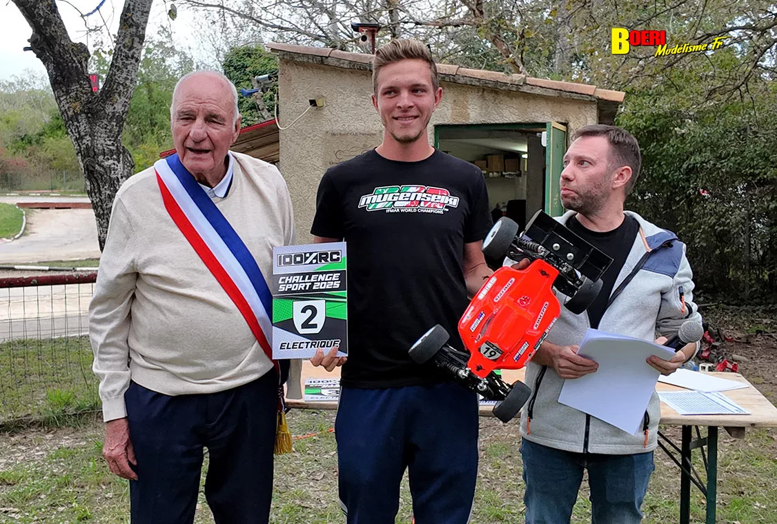 finale du challenge 100% RC de voitures radiocommandées TT 1/8 à Pertuis les 27 et 28 septembre 2025