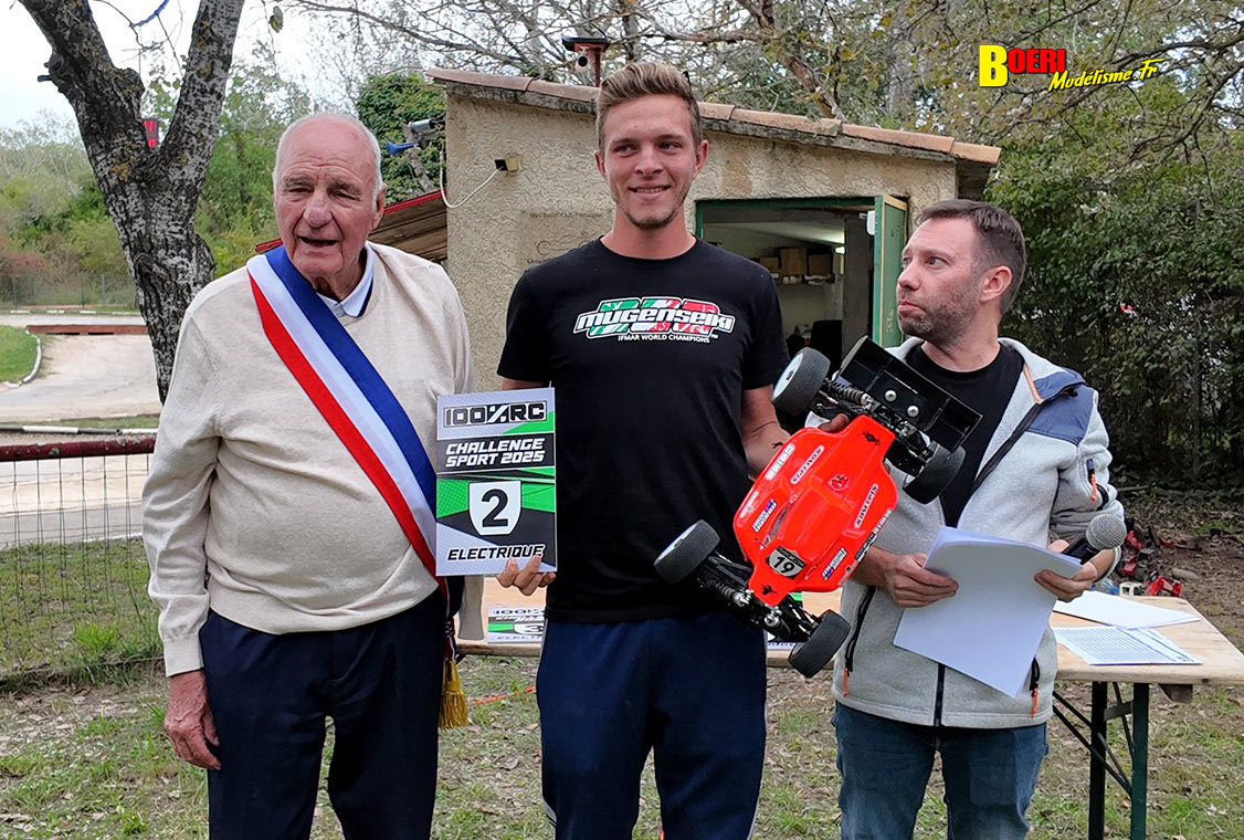 finale du challenge 100% RC de voitures radiocommandées TT 1/8 à Pertuis les 27 et 28 septembre 2025 