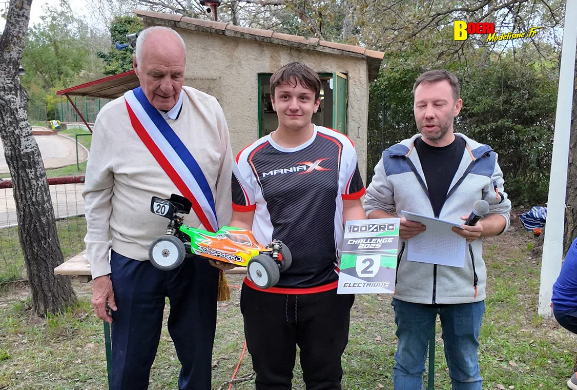finale du challenge 100% RC de voitures radiocommandées TT 1/8 à Pertuis les 27 et 28 septembre 2025