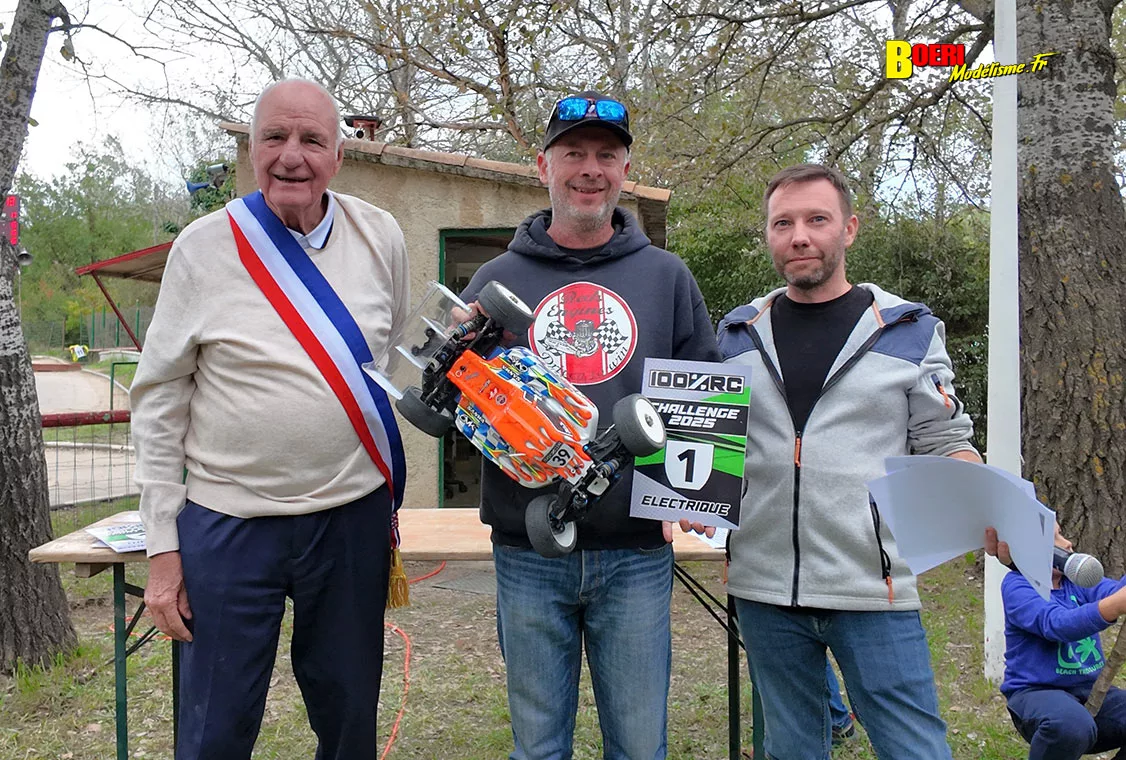 finale du challenge 100% RC de voitures radiocommandées TT 1/8 à Pertuis les 27 et 28 septembre 2025