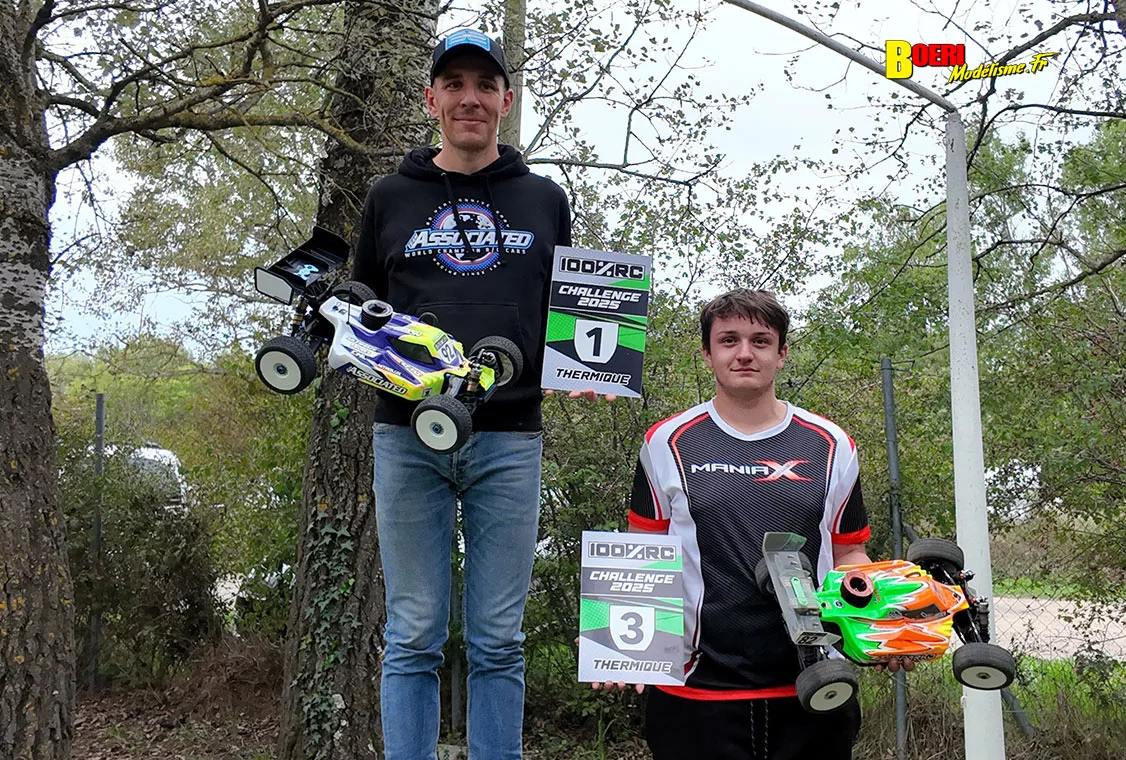 finale du challenge 100% RC de voitures radiocommandées TT 1/8 à Pertuis les 27 et 28 septembre 2025