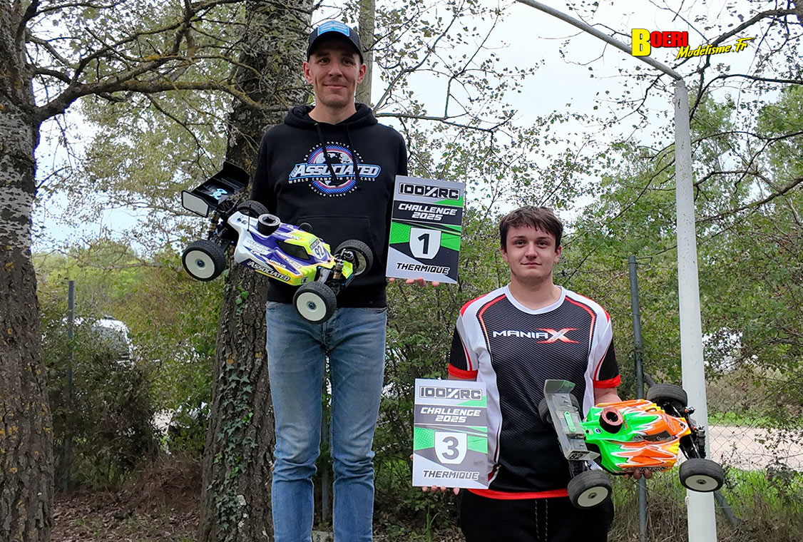finale du challenge 100% RC de voitures radiocommandées TT 1/8 à Pertuis les 27 et 28 septembre 2025 